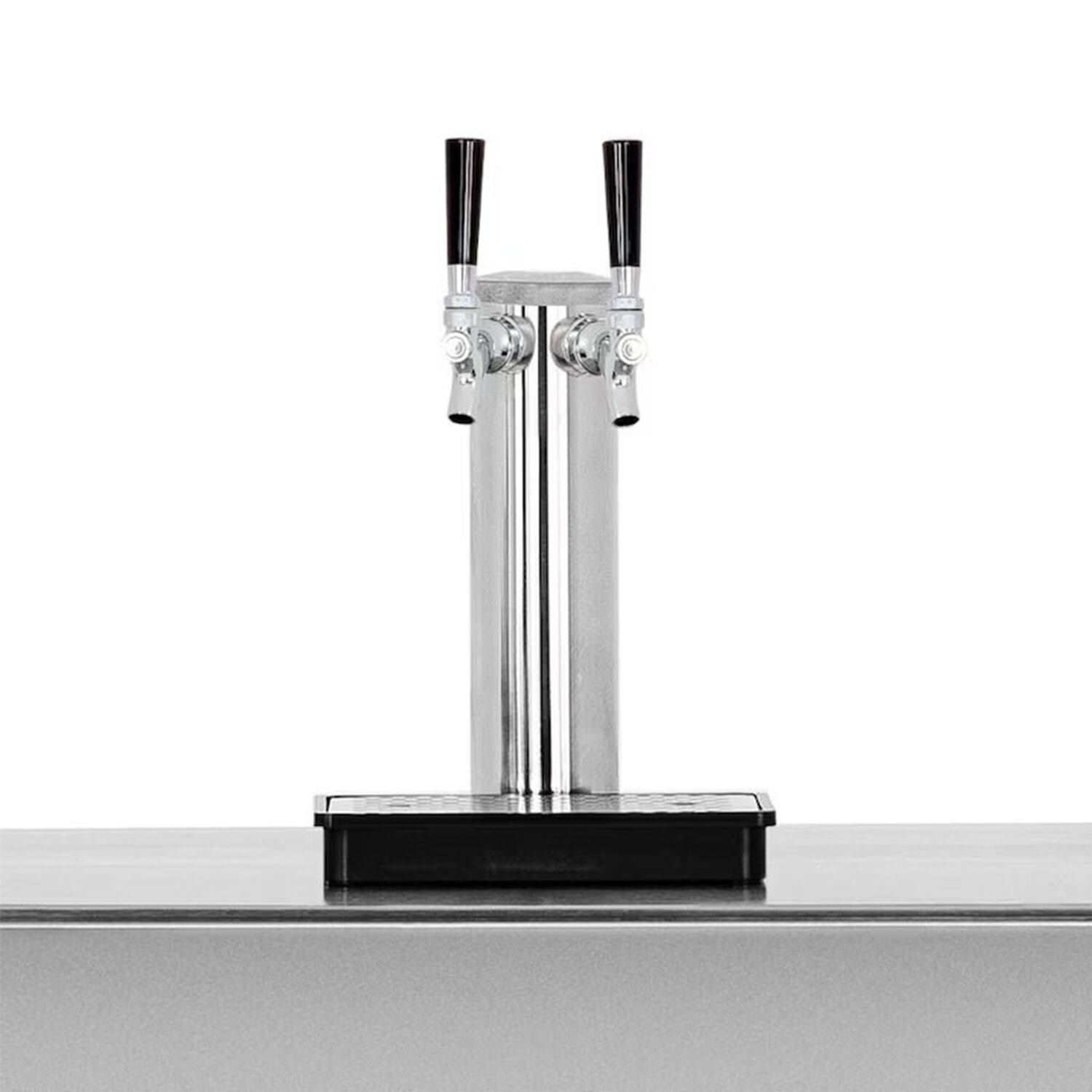 Summerset RFR-TAP-2 Double Keg Tap for Kegerator - Display - White Background thumbnail