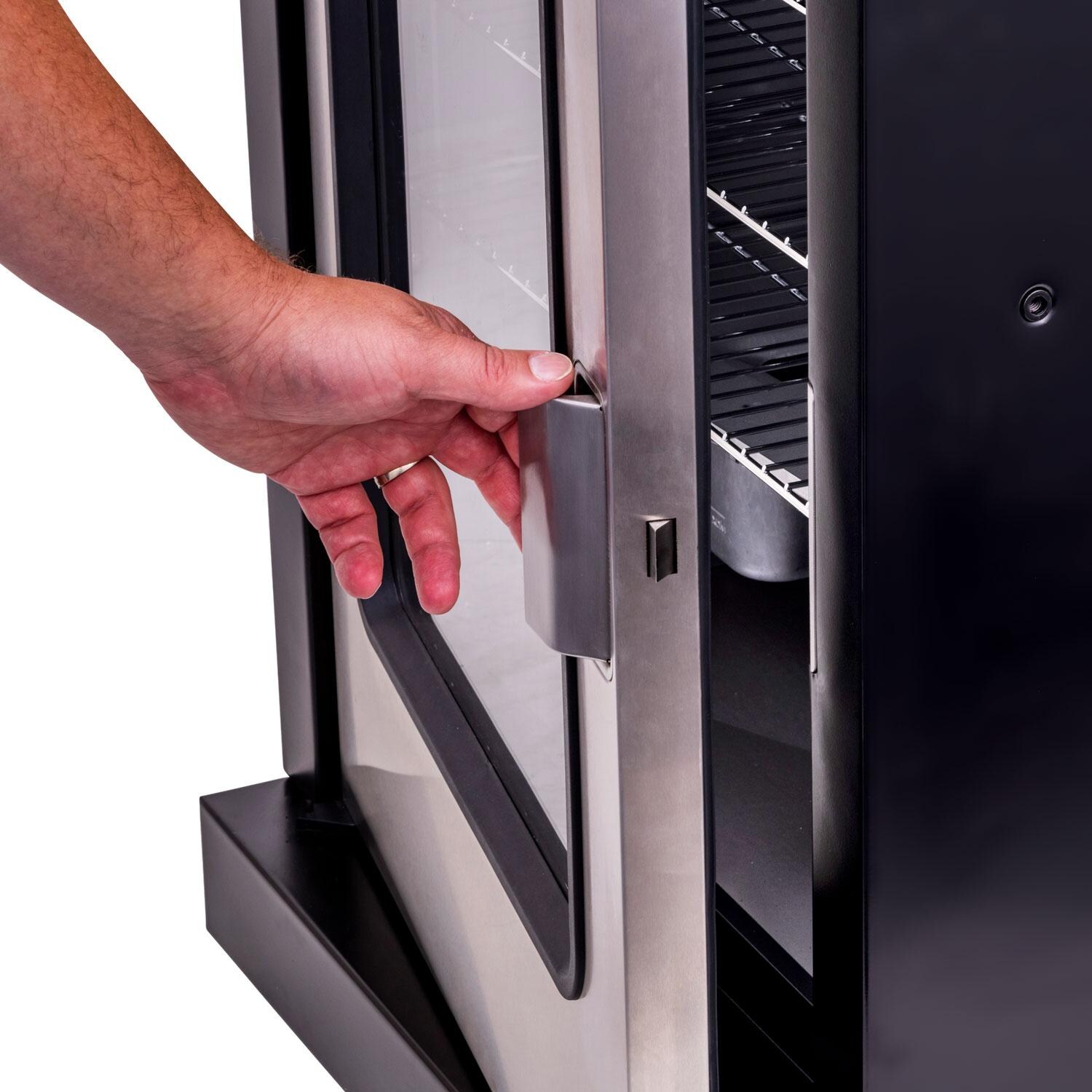 Char-Broil 463246619 Modular Kitchen Electric Smoker - Opening Smoker thumbnail