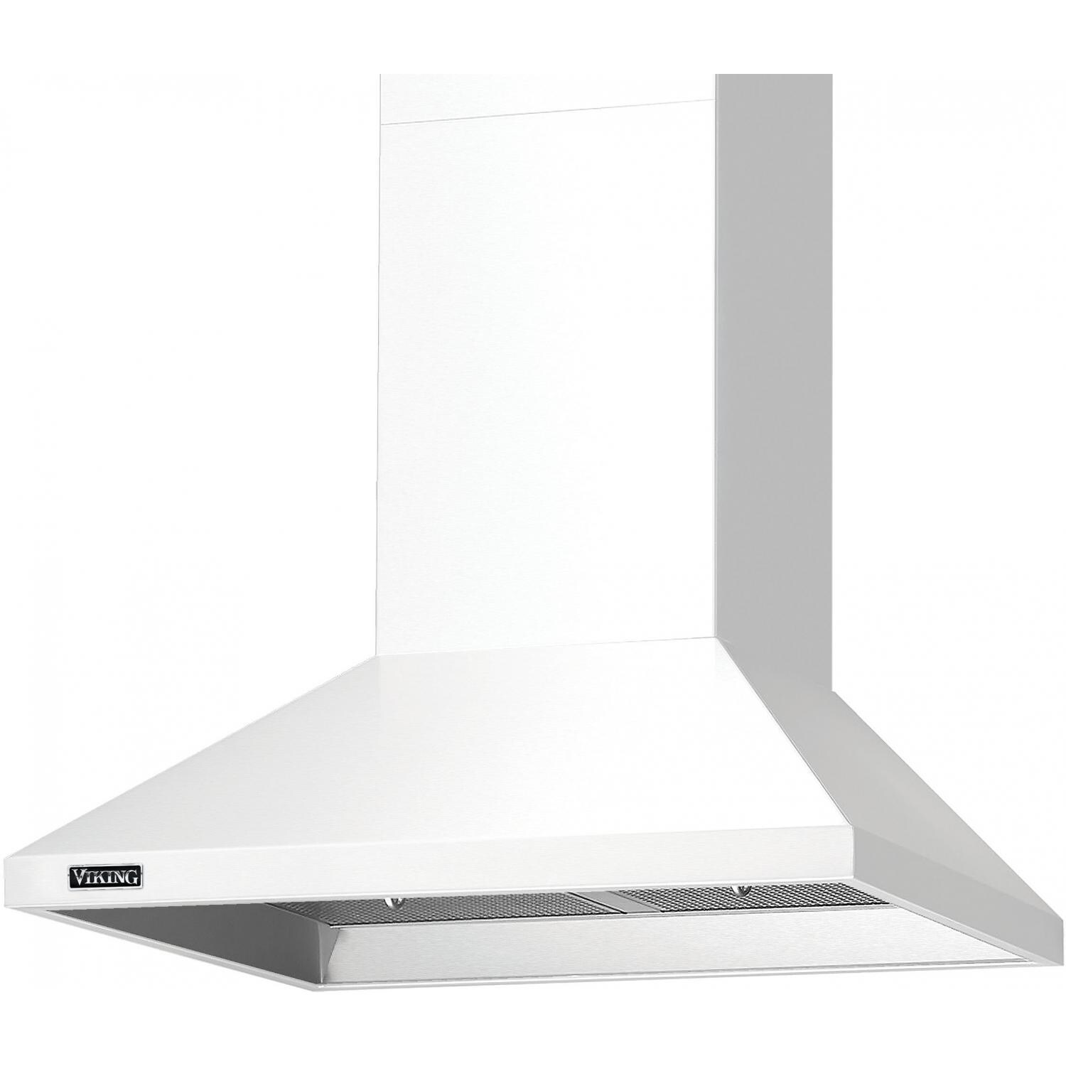 Viking 36-Inch 460 CFM Chimney Wall Hood - White - RVCH336WH