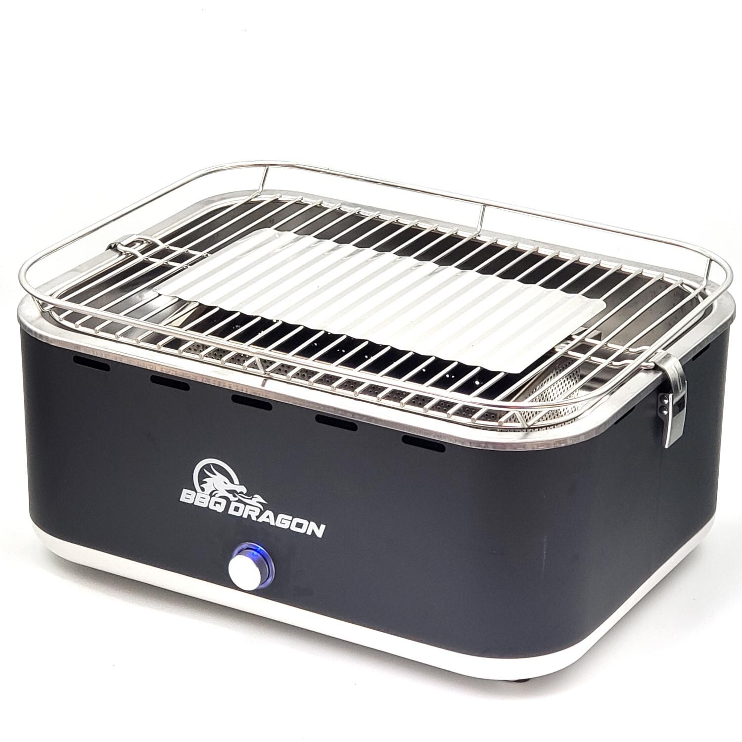 BBQ Dragon BBQD550 Zephyr 17-Inch Fan-Powered Portable Charcoal Grill thumbnail