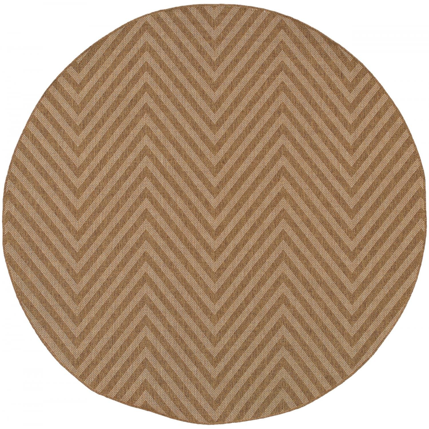 Oriental Weavers Karavia 7.83 Ft. Round Indoor/Outdoor Rug - 1330X
