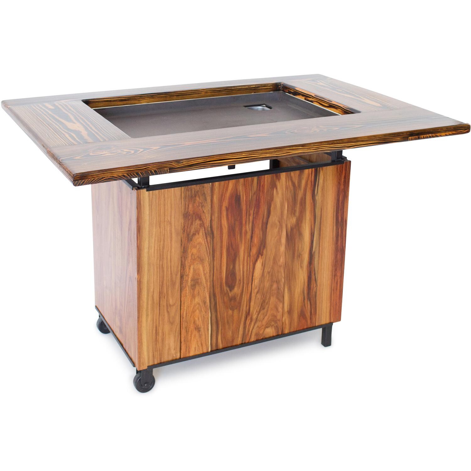 Backyard Hibachi BY-BHPOGCA Flattop Propane Gas Grill - Canary - Angled View thumbnail