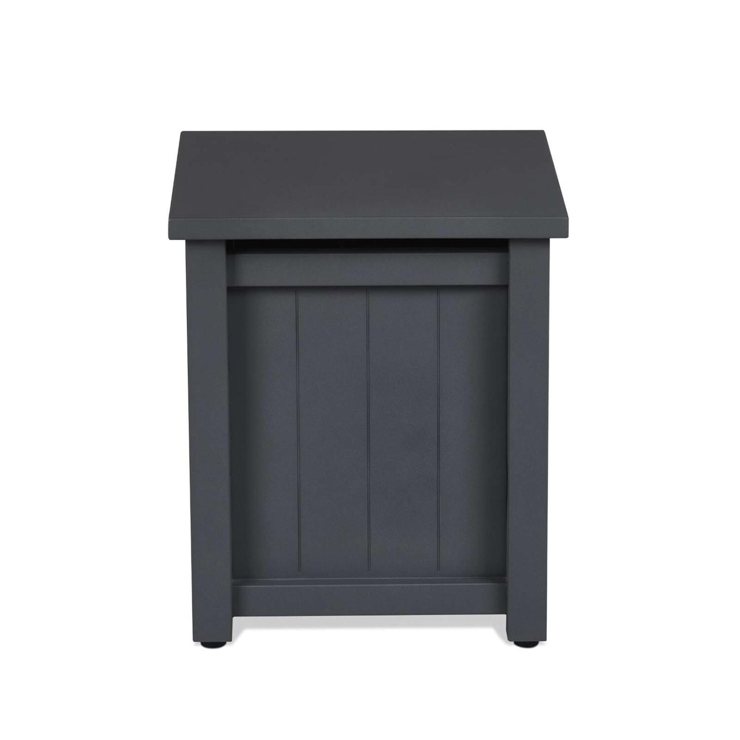 Lakeview SC370GRY Cabin Way Propane Tank Cover - Gray - Top View thumbnail