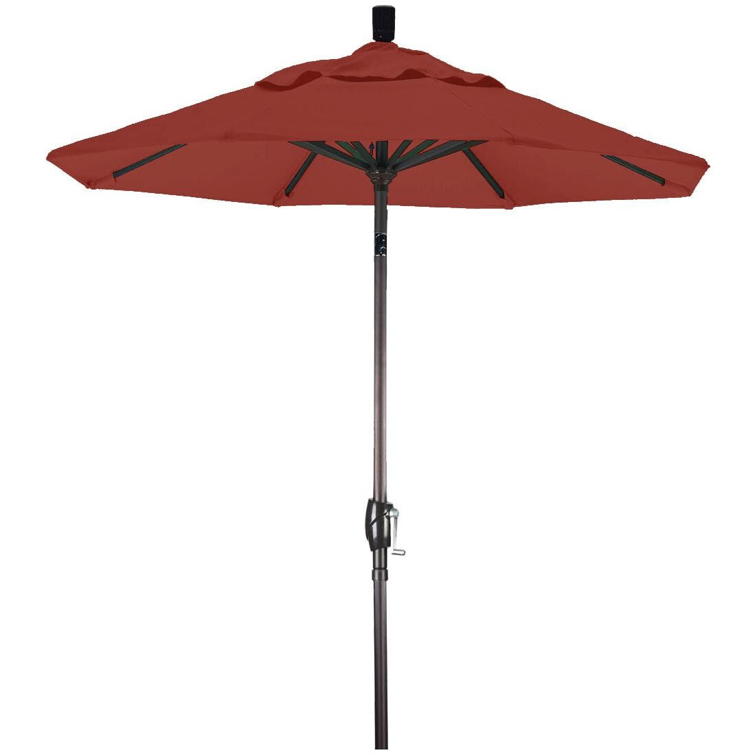 6 ft sunbrella patio umbrella PURPLE LEAF Cantilever Grey Aluminum Umbrella day sun protection so that you stay cool and comfortable in your patio or backyard. California Umbrella Rodeo Series 6