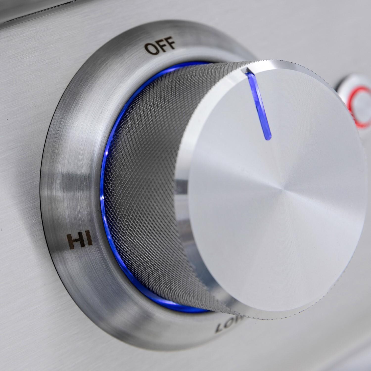 Blaze BLZ-4LTE3-NG 32-In Natural Gas Grill - Knob - Off Position - Detail thumbnail