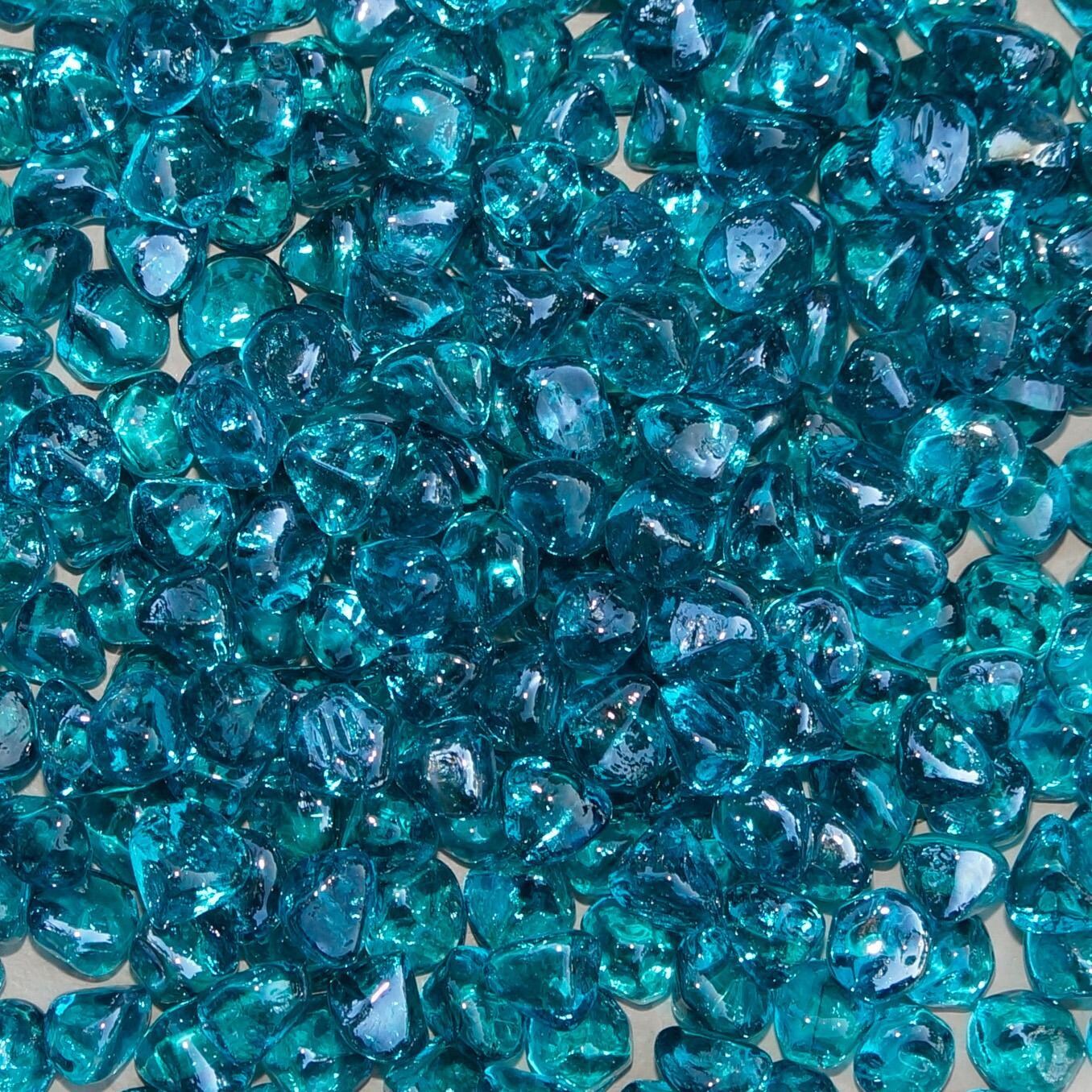 Darlee Nassau 4-Piece Patio Propane Fire Pit Sofa Conversation Set (with 2 Swivel Rocker Club Chairs) with Cushions and 47 Inch Round Fire Pit Chat Table and Fireglass - Fire Glass - Detail thumbnail