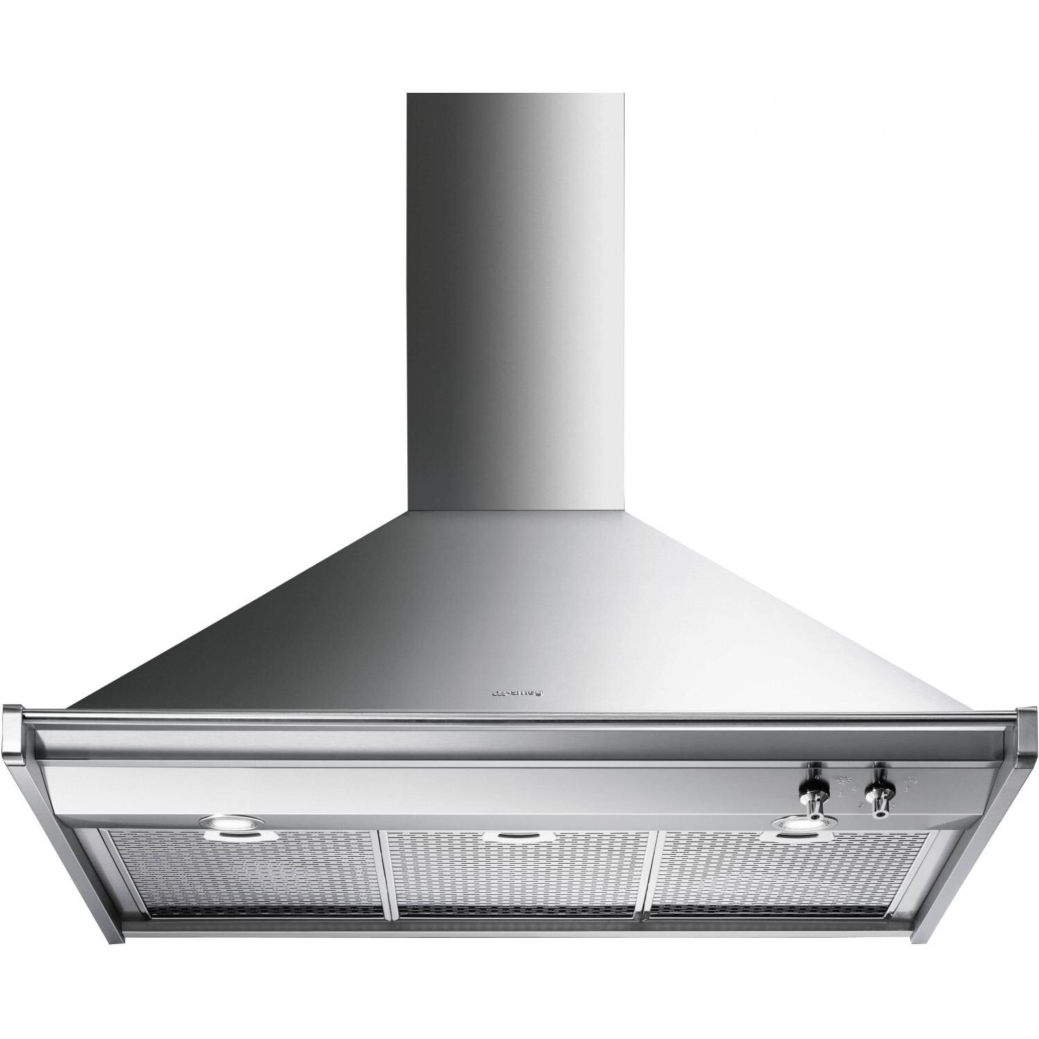 Smeg Classic 36Inch Wall Mount Vent Hood Stainless KD90XU BBQGuys