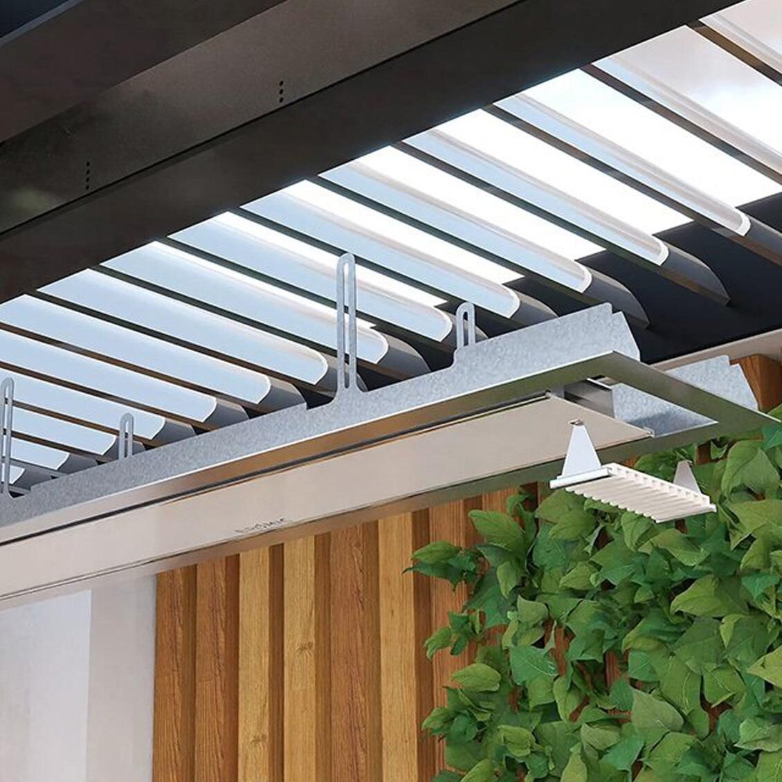 Bromic Ceiling Recess Kit For Platinum Electric Heaters - Installed thumbnail