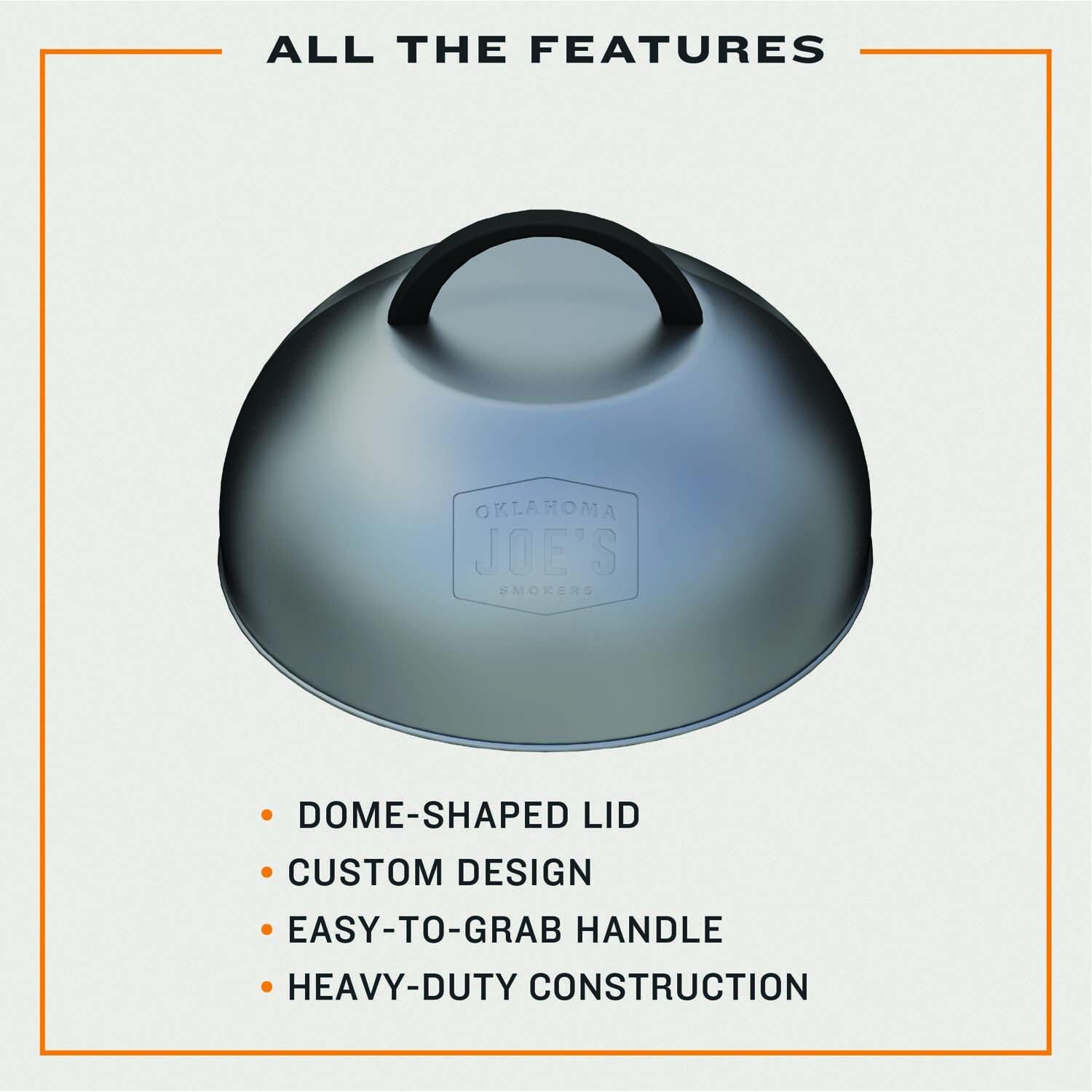 Oklahoma Joe's 3146323R04 Firecraft Smoking Lid - Features - Detail thumbnail