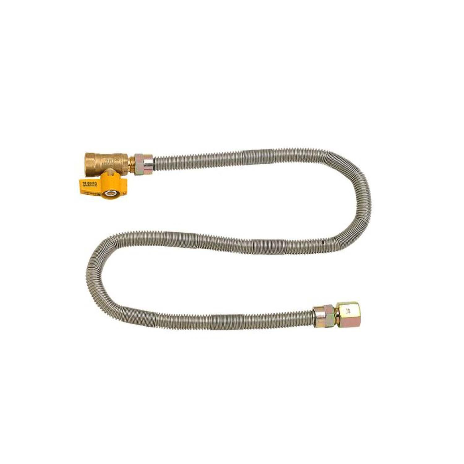 BBQGuys Signature 30 Inch Stainless Steel Round Flat Pan W/Match Light Kit - 18 Inch Ring - Natural Gas - Hose - White Background thumbnail