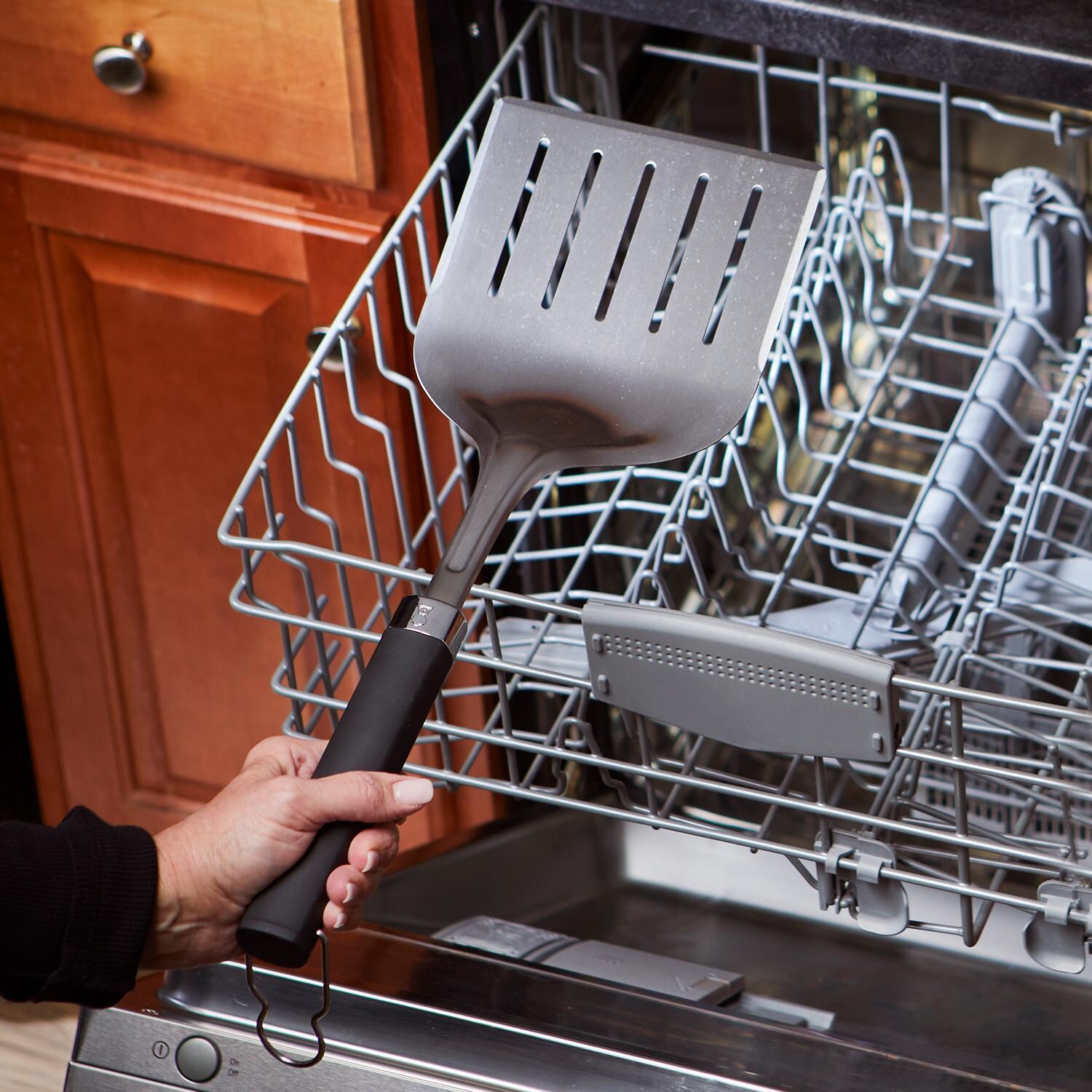 Weber 6770 Precision Wide Grill Spatula - Dishwasher Safe thumbnail