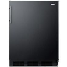 Summit 24-Inch 5.5 Cu. Ft. ADA Compliant Compact Refrigerator - Black - FF63BBIADA image