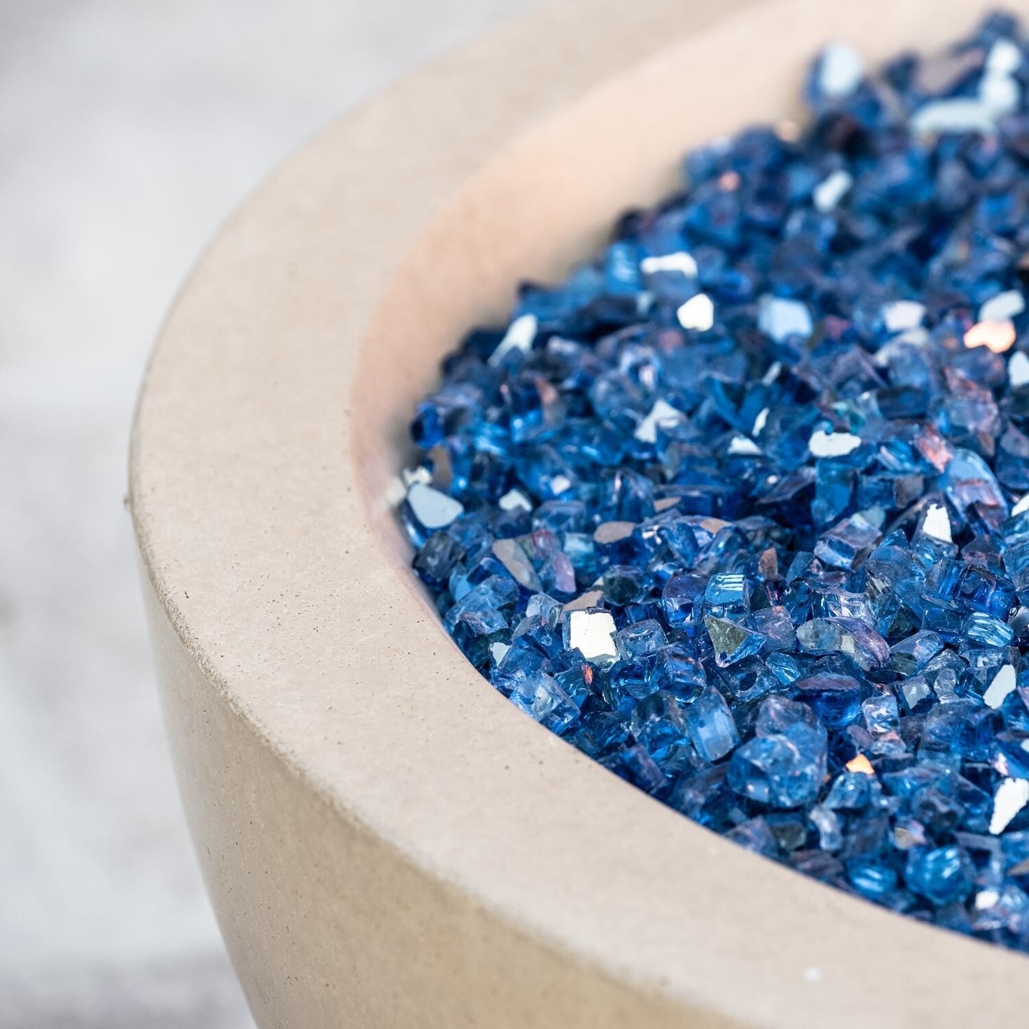 BBQGuys 733-CB-11-V6PC 32 Inch Fire Bowl - Tan - Detail thumbnail