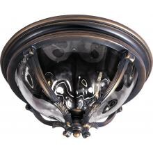 Maxim Camden VX Three Light 16-Inch Outdoor Flush Mount - Golden Bronze - 41420WGGO image