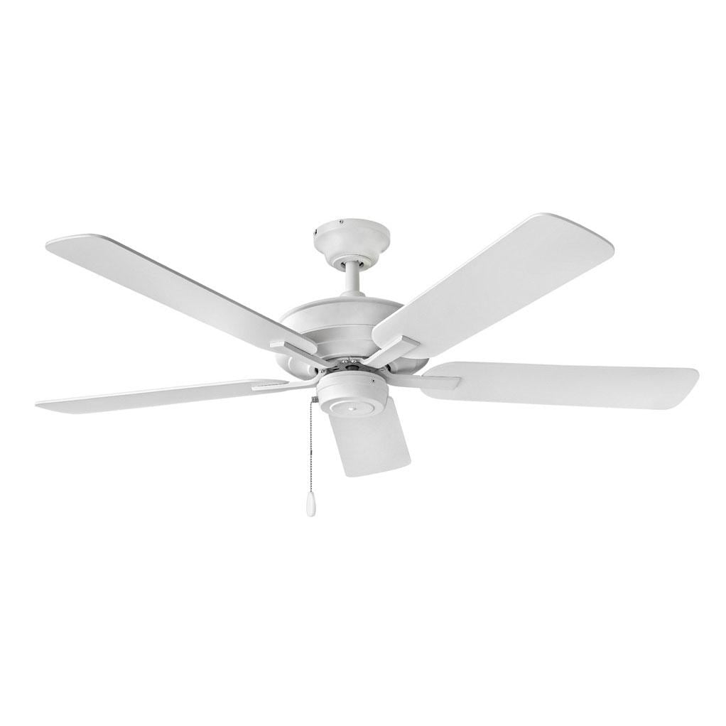 Hinkley Lighting Metro Wet 52 Inch Indoor / Outdoor Ceiling Fan - Chalk White - 903352FCW-NWA