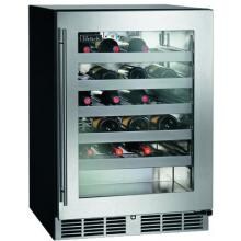 Perlick C-Series 40 Bottle Right Hinge Built-In Wine Reserve - Stainless Steel - HC24WB-3-3R image