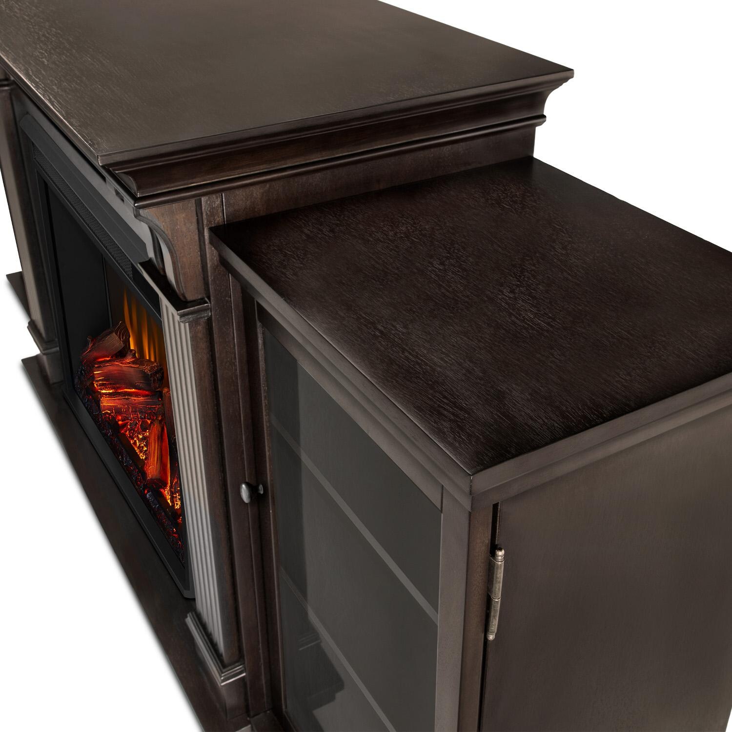 Real Flame 7720EDW Calie 67Inch Electric Fireplace Entertainment