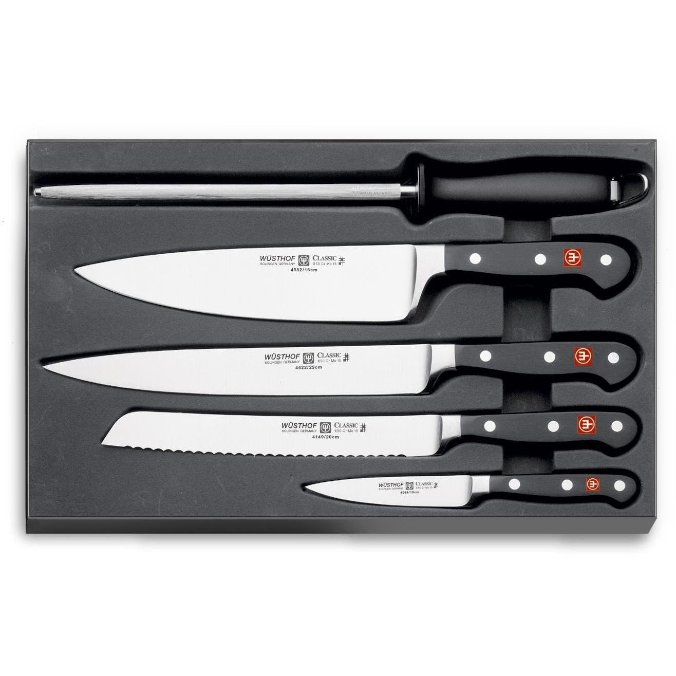 Wusthof Classic 5Piece Chefs Knife Set 9746
