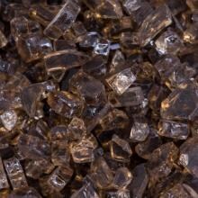 Lakeview Outdoor Designs 1/4-Inch Roman Copper Fire Glass - 1 Pound image