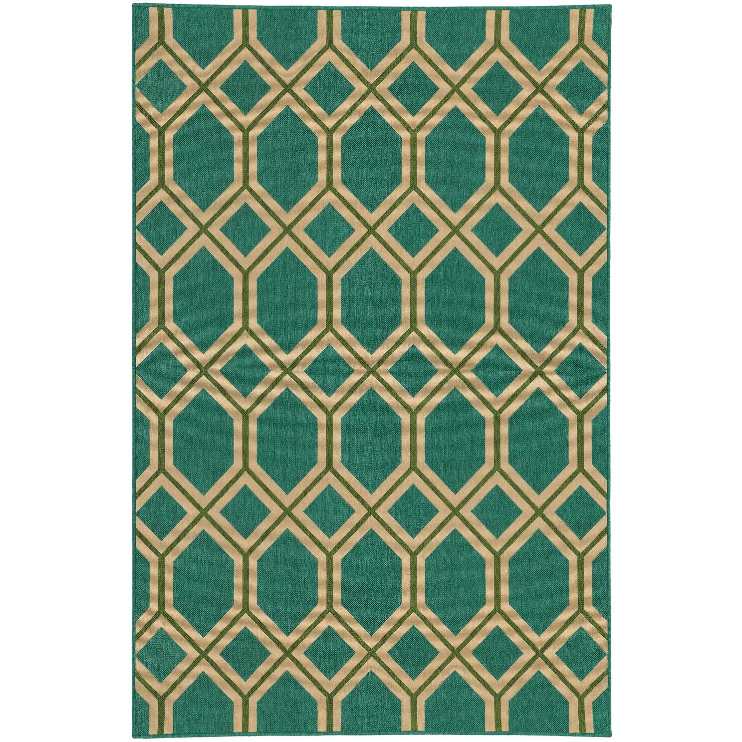 Tommy Bahama Seaside 5.3 X 7.6 Indoor/Outdoor Rug By Oriental Weavers - 6660L