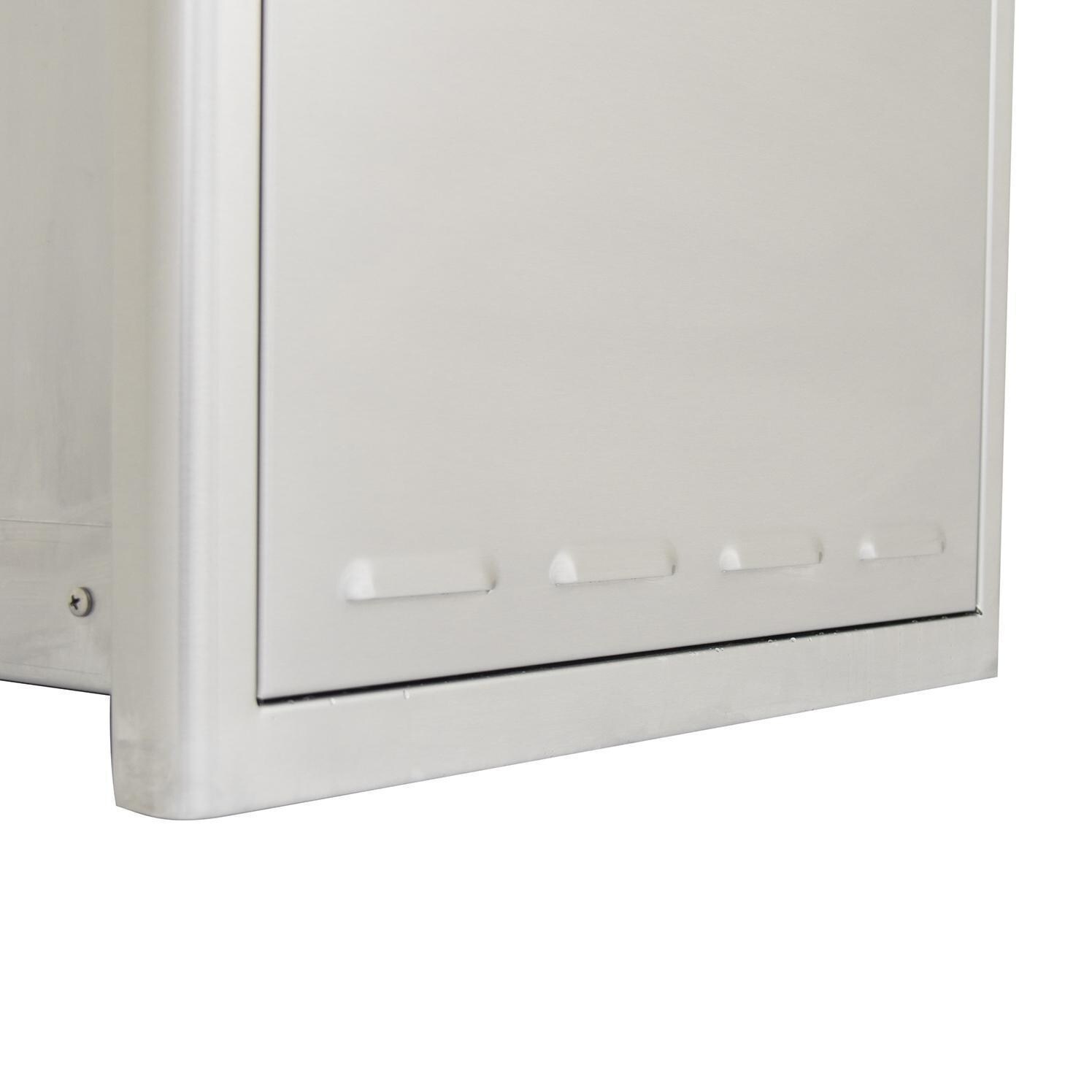 Blaze - BLZ-TRLP-DRW2 - 20-Inch Roll-Out Propane Tank / Trash Bin Drawer - Vents thumbnail