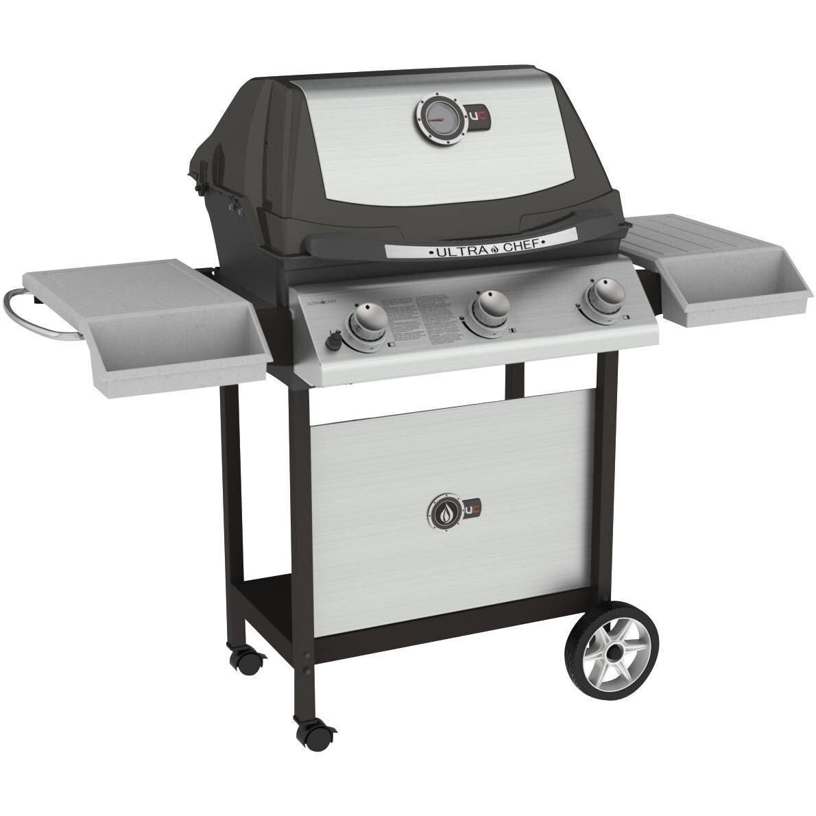 Napoleon Ultra Chef U405 Propane Gas BBQ Grill On Cart