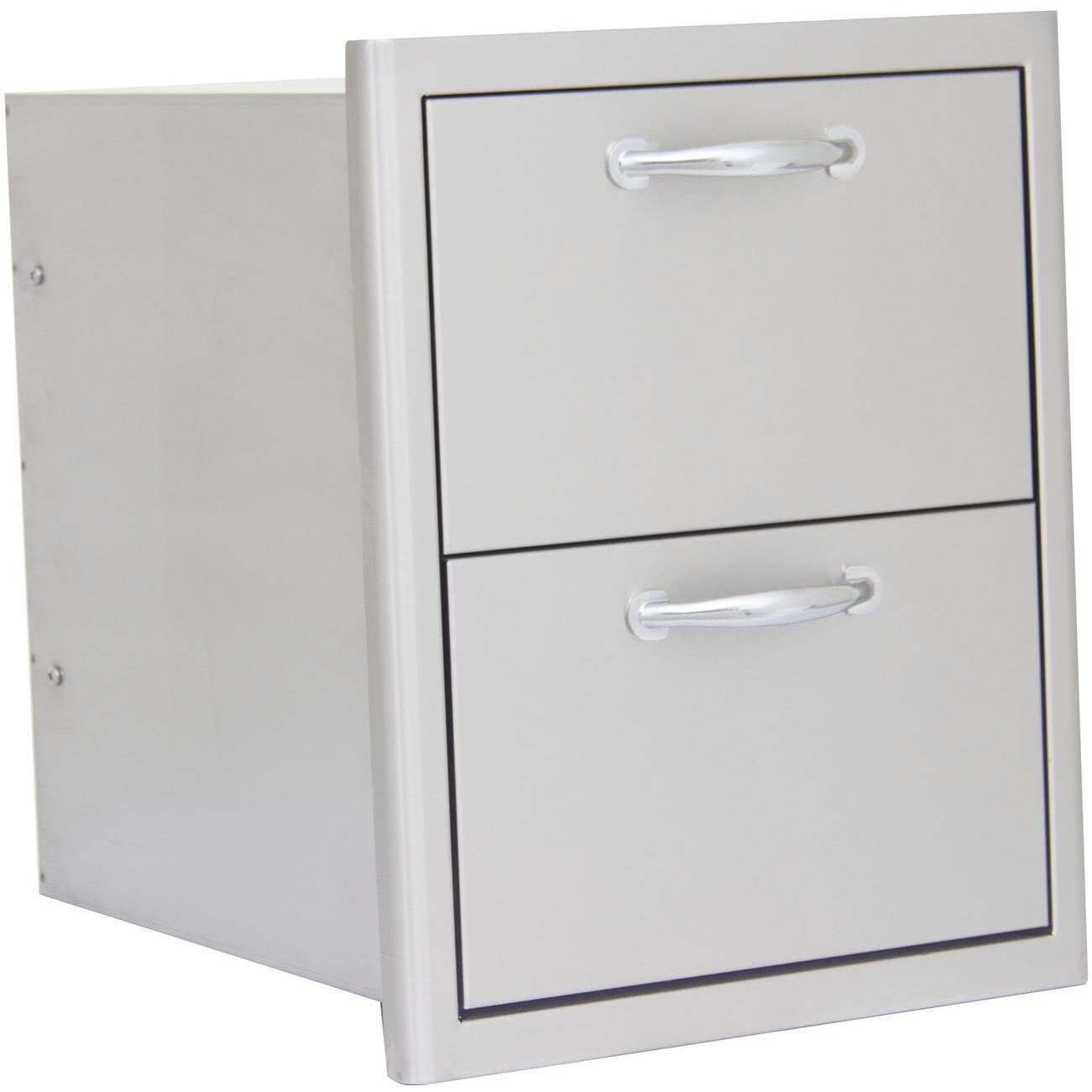 Blaze - BLZ-DRW2-R - 16-Inch Double Access Drawer - Side Angle thumbnail