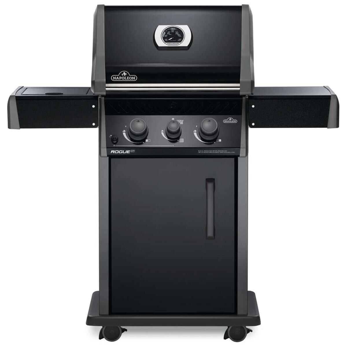Napoleon Rogue XT 365 SIB Natural Gas Grill with Infrared Side Burner - Black - RXT365SIBNK-1