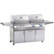 Fire Magic Aurora A830s 46-Inch Dual Natural Gas And Charcoal Grill With Rotisserie - A830s-6EAN-61-CB image