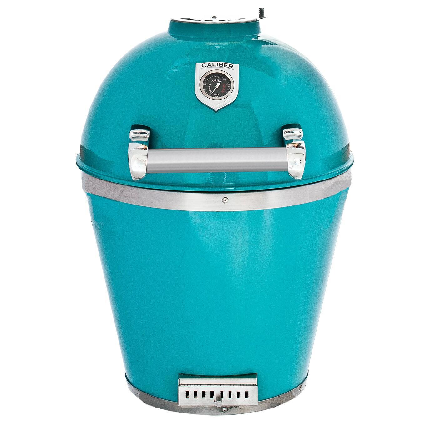 Caliber Pro Kamado Grill - Turquoise thumbnail