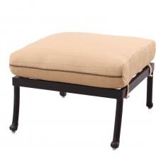 Darlee Santa Anita Cast Aluminum Patio Ottoman image