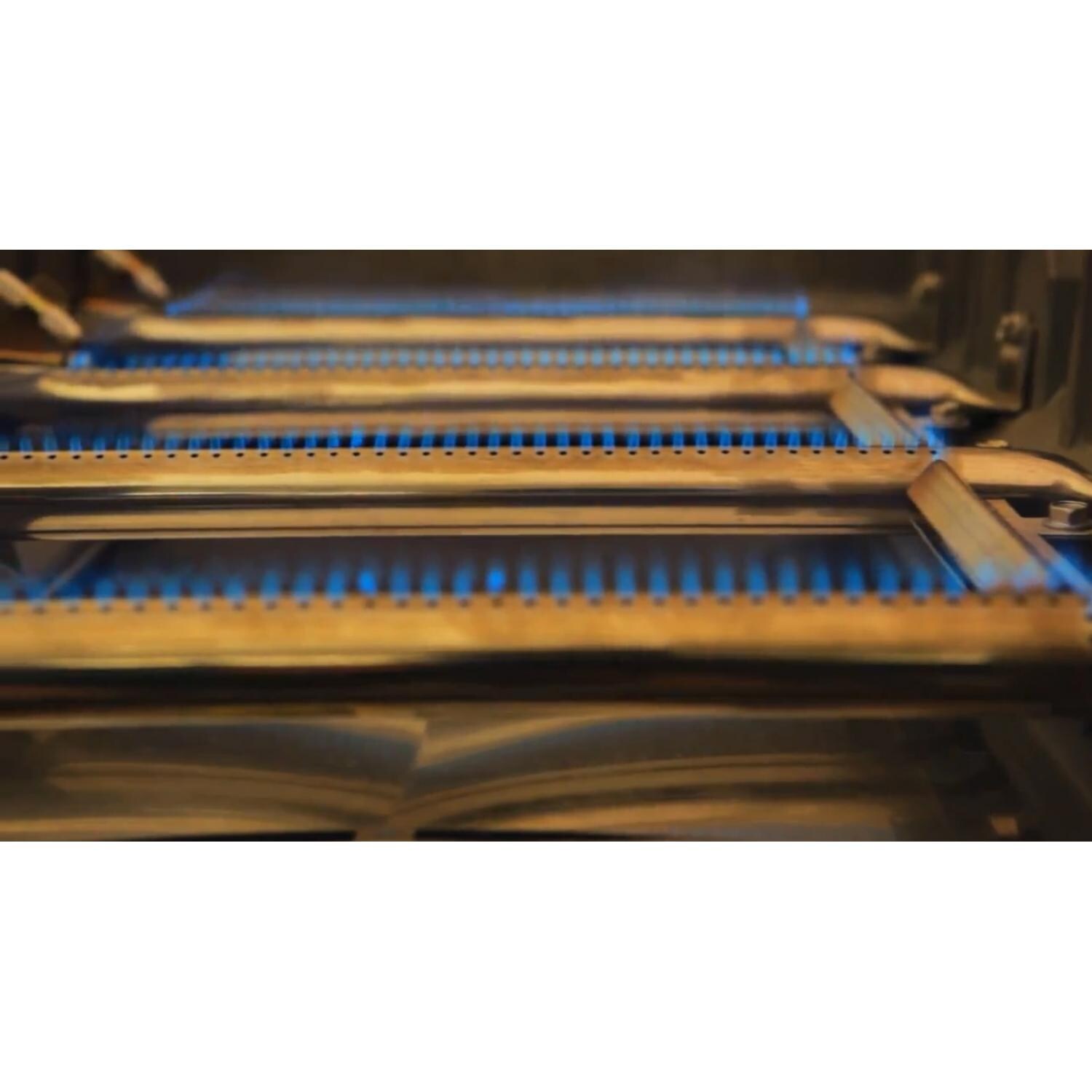 Napoleon Prestige II Gemini 750 Propane Gas Grill Stainless Steel Burners thumbnail