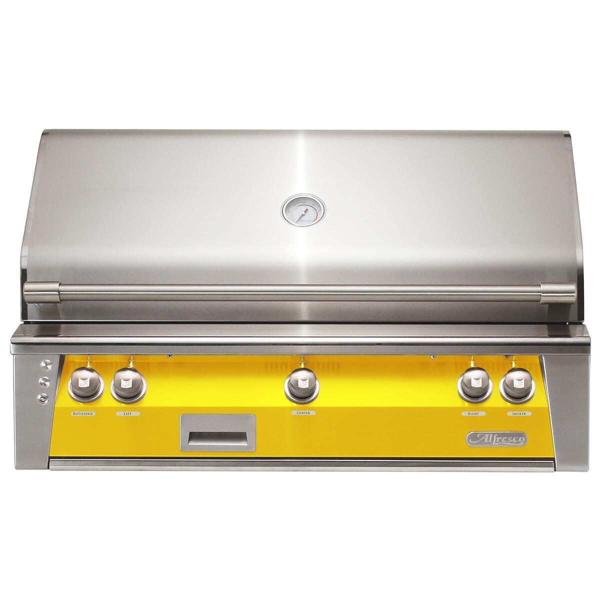 Alfresco Grills ALXE-42-LP-S1023 Alfresco ALXE 42-Inch Built-In Propane Grill With Rotisserie in Traffic Yellow thumbnail