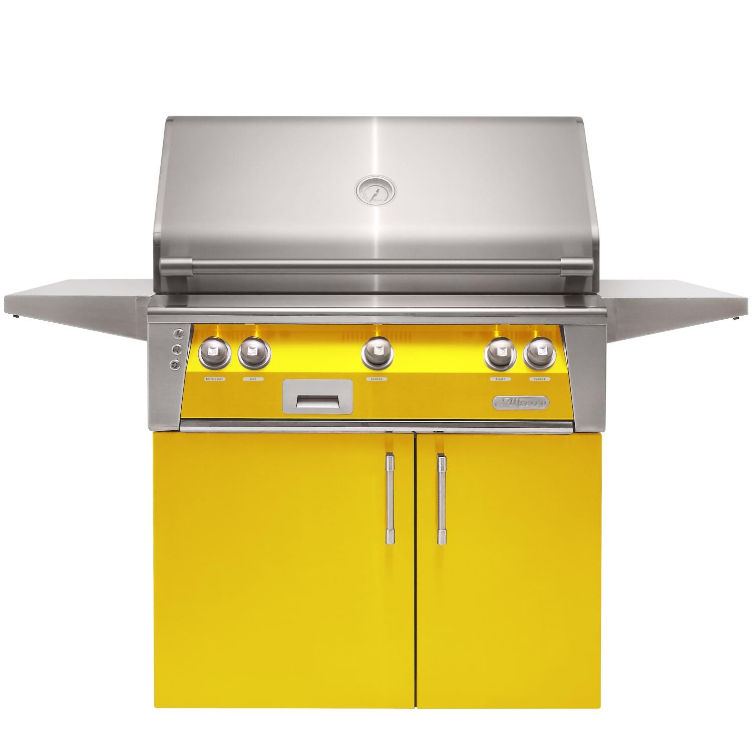 Alfresco ALXE 36-Inch Built-In Propane Gas Grill With Sear Zone And Rotisserie - Traffic Yellow thumbnail