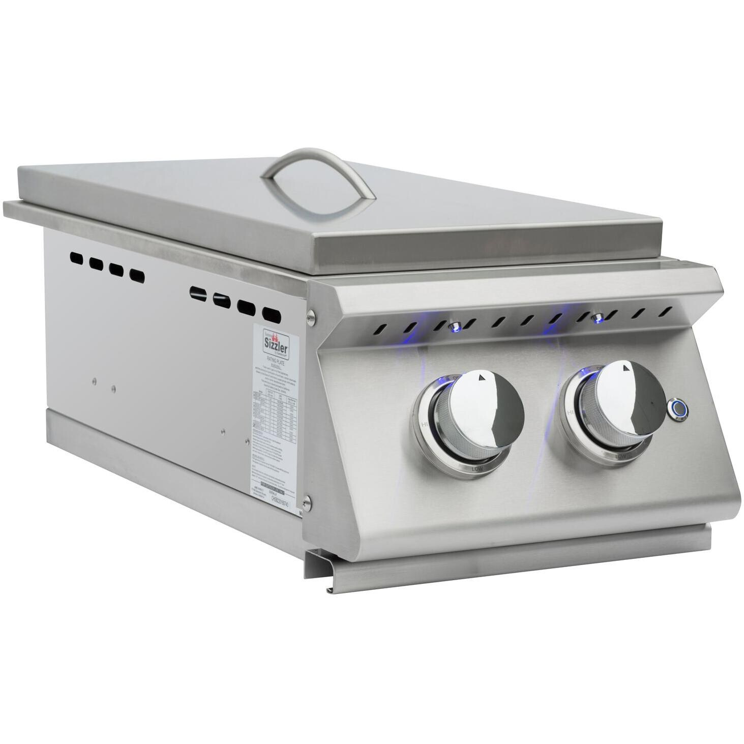 Summerset Sizzler Pro BuiltIn Propane Gas Double Side Burner