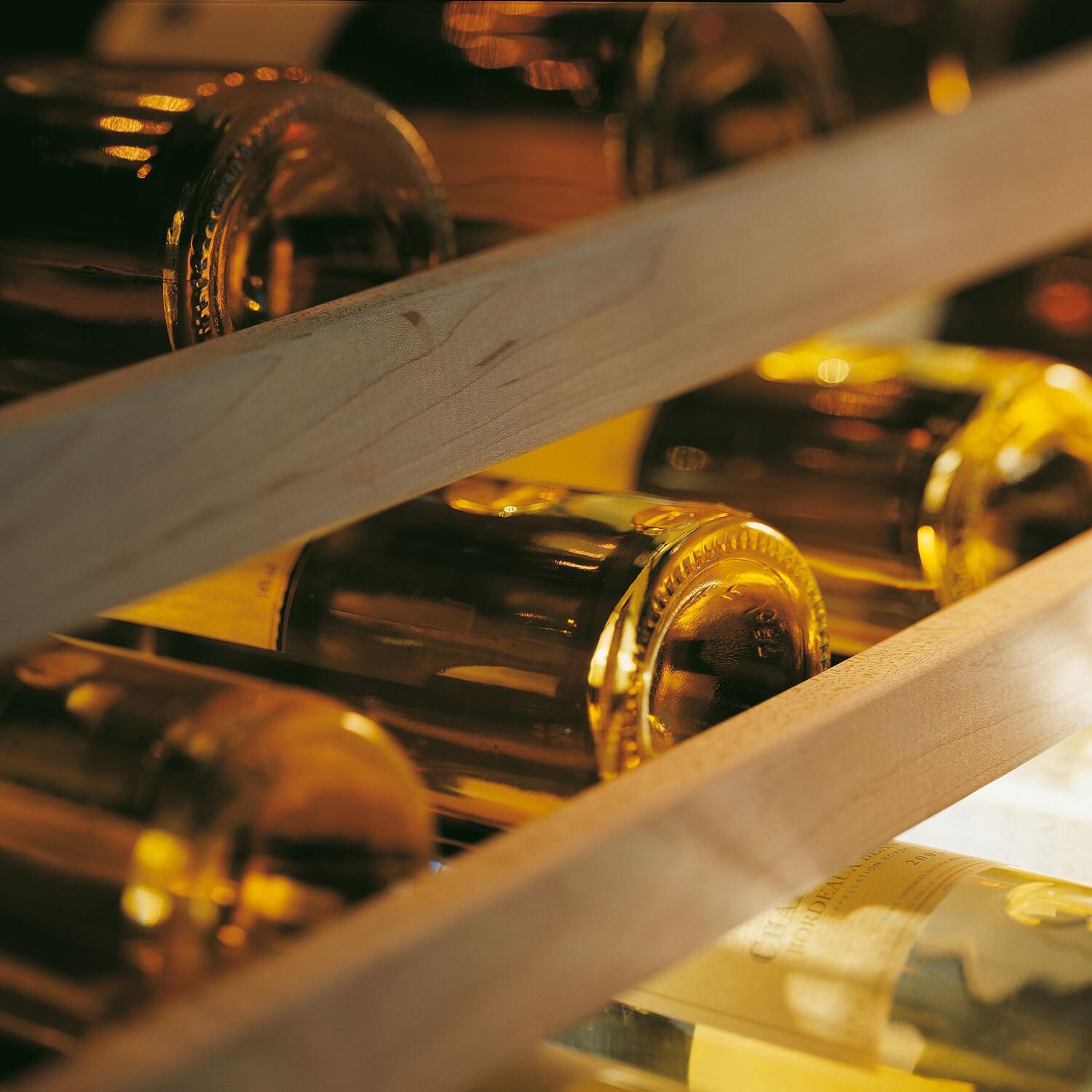 Viking 24-Inch 45 Bottle Left Hinge Built-In / Freestanding Wine Cellar - Wine Rack Detail thumbnail