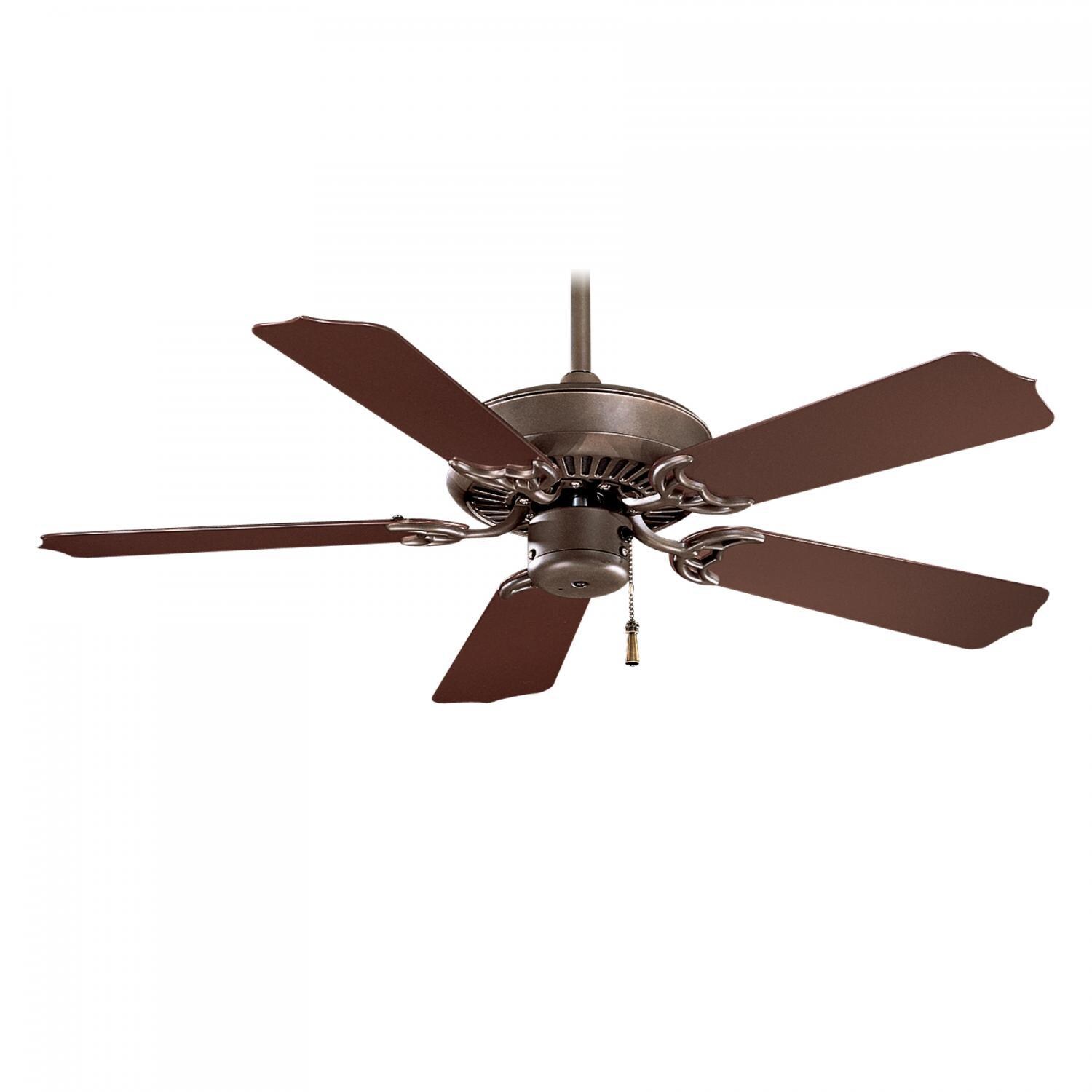 Minka-Aire F572-ORB Sundance 42-Inch 5-Blade Ceiling Fan in Oil Rubbed Bronze Finish w/ Dark Oak All Weather Blades thumbnail