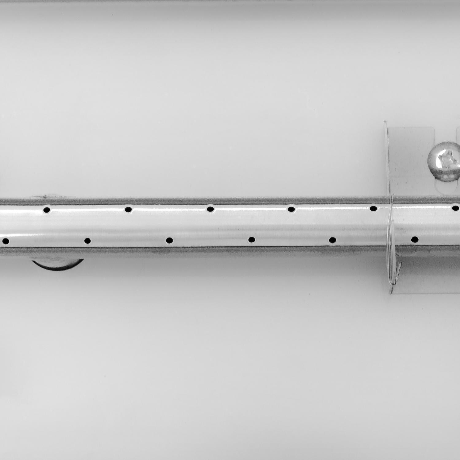 BBQGuys Signature Series Lavelle 18-Inch Table-Top Natural Gas Fire Pit - Oil Rubbed Bronze - Burner Detail thumbnail