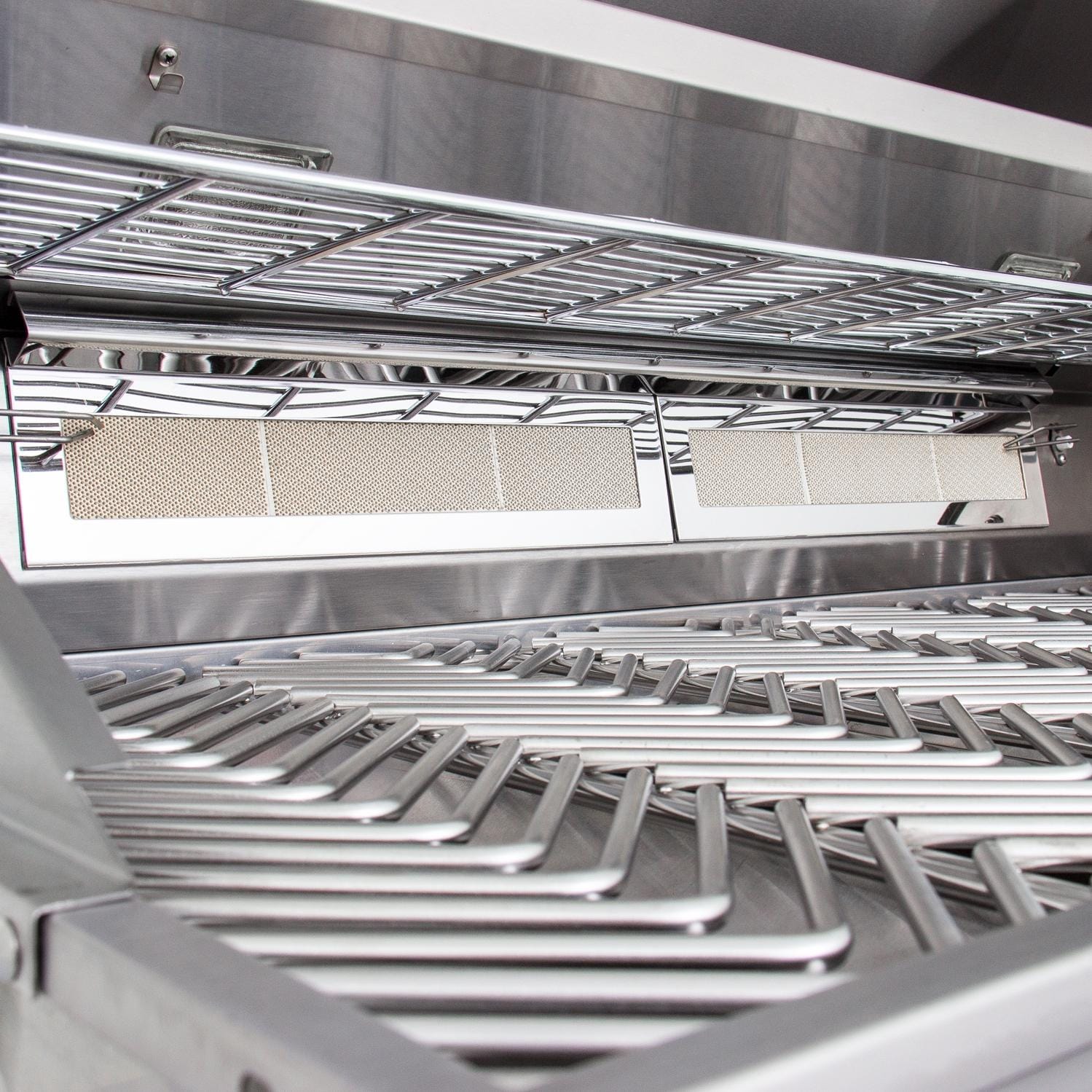 Cal Flame P5 5 Burner Built-In Propane Gas Grill - V-Grate Cooking Grid thumbnail