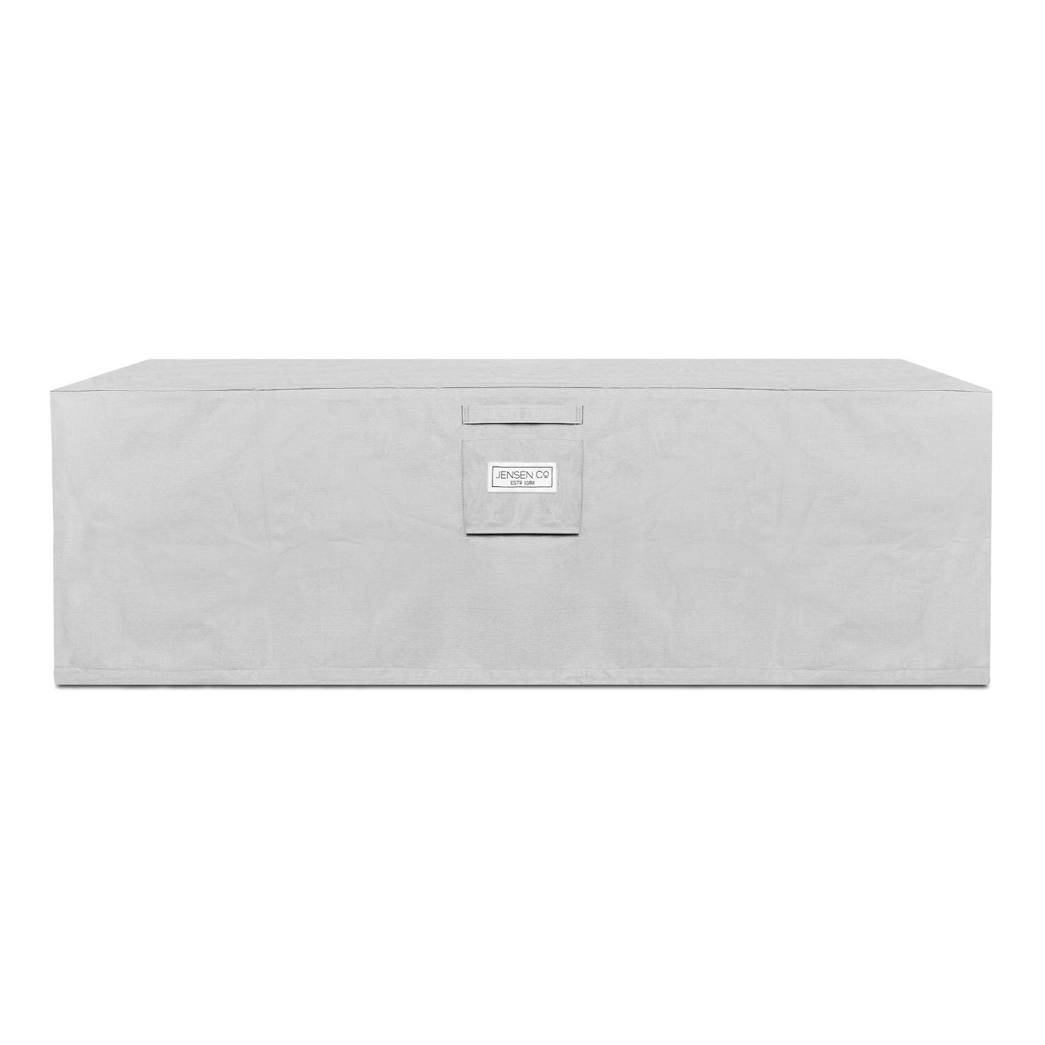 Lakeview Outdoor Designs SC2050NG-SLTE Lakeview Outdoor Designs Covewood 58-inch Rectangle Natural Gas Fire Table - Slate - Cover thumbnail