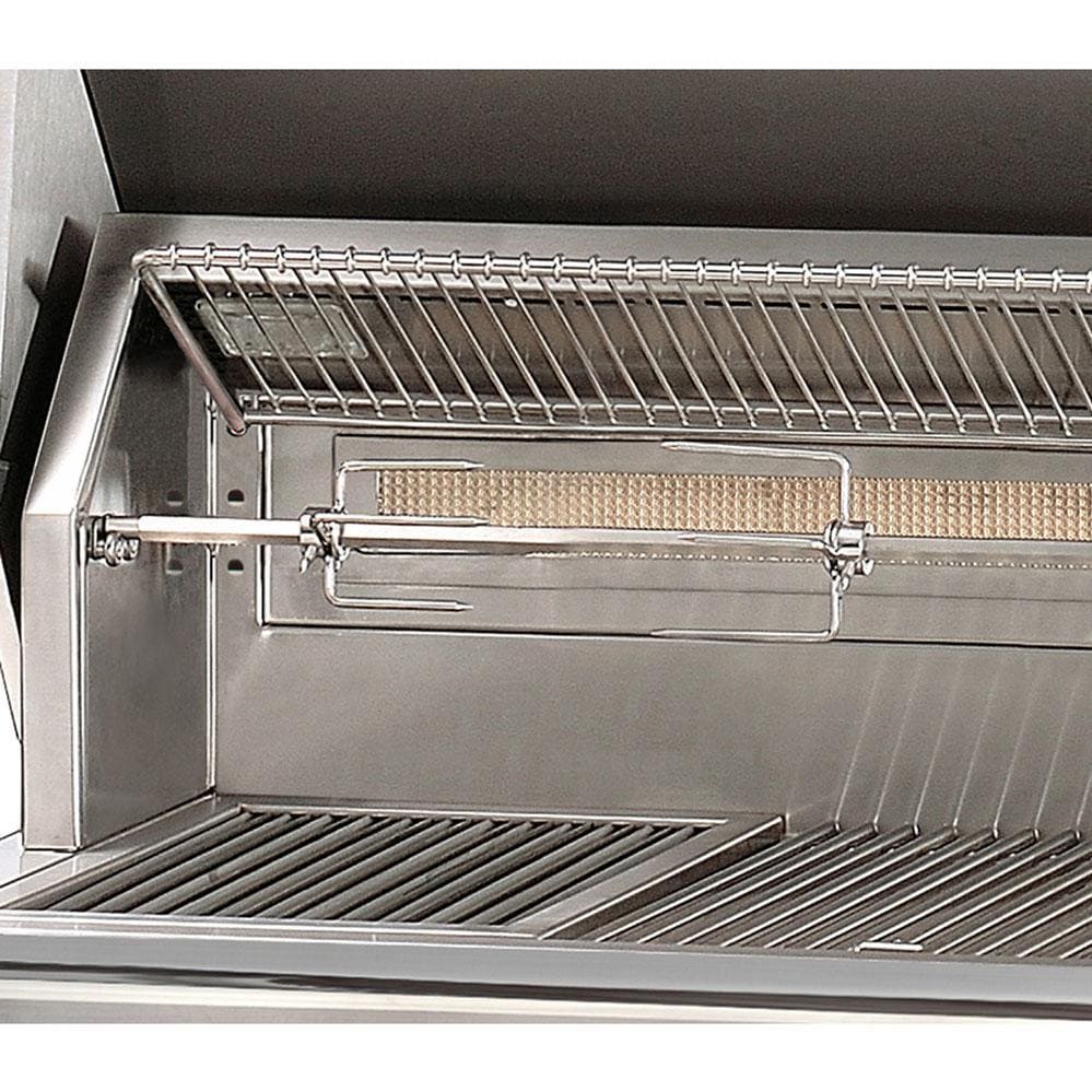 Alfresco Grills ALXE-42-NG-S3027 Alfresco ALXE 42-Inch Built-In Natural Gas Grill With Rotisserie in Raspberry Red - Rotisserie - Detail