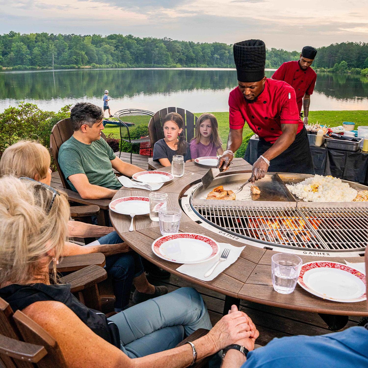 Gather Grills Reunion 46-Inch Wood Fired Grill W/ Standard Package - R01000501