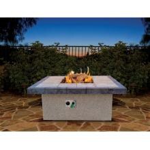 Cal Flame 48-Inch Propane Gas Fire Pit Table - Square - Coffee Height image