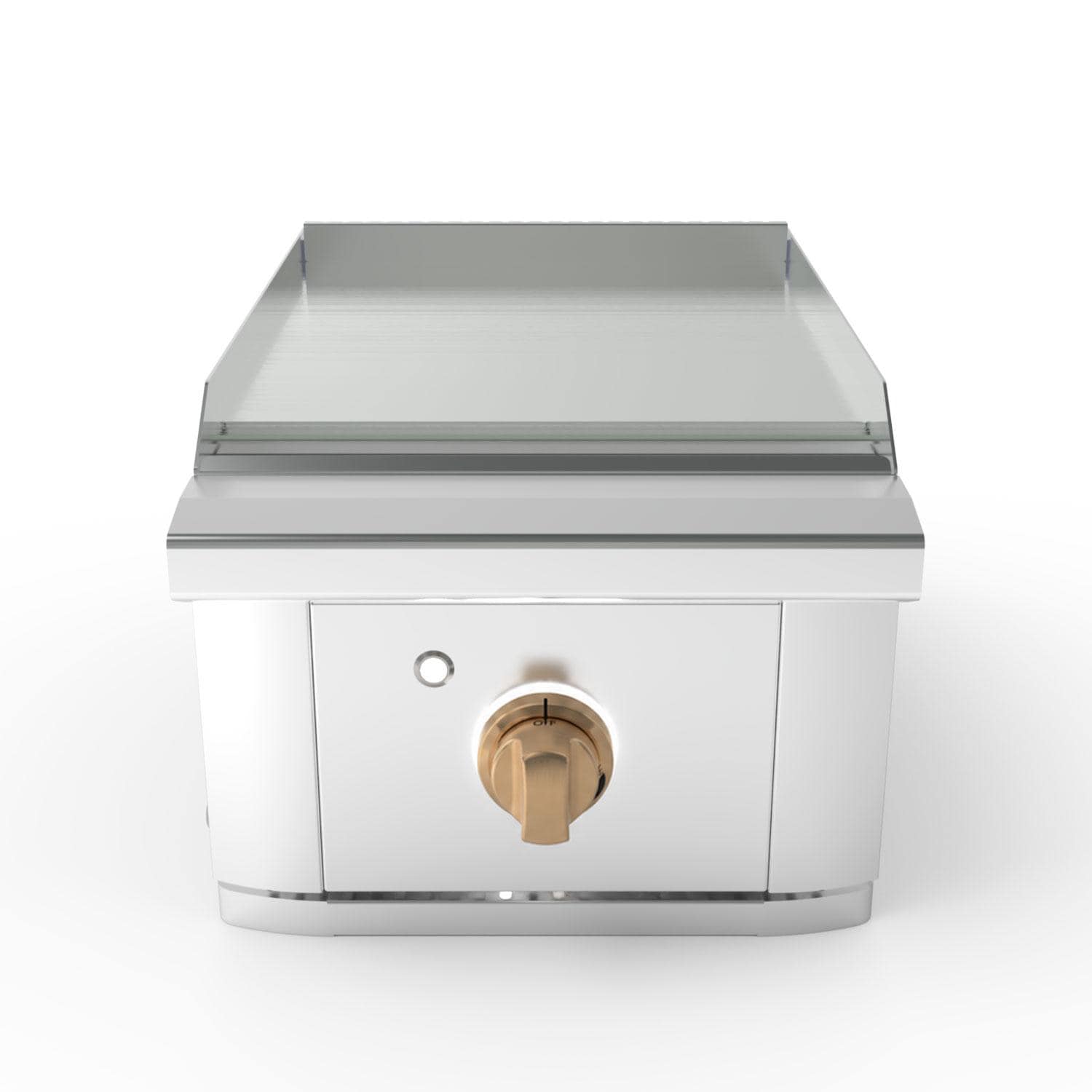Wildfire Outdoor Living Wildfire Ranch Pro 15-in 1 Burner 304 SS Propane Side Griddle w/ Brushed Bronze Knob - WFSDGRD-SS-LP + KB1-BB