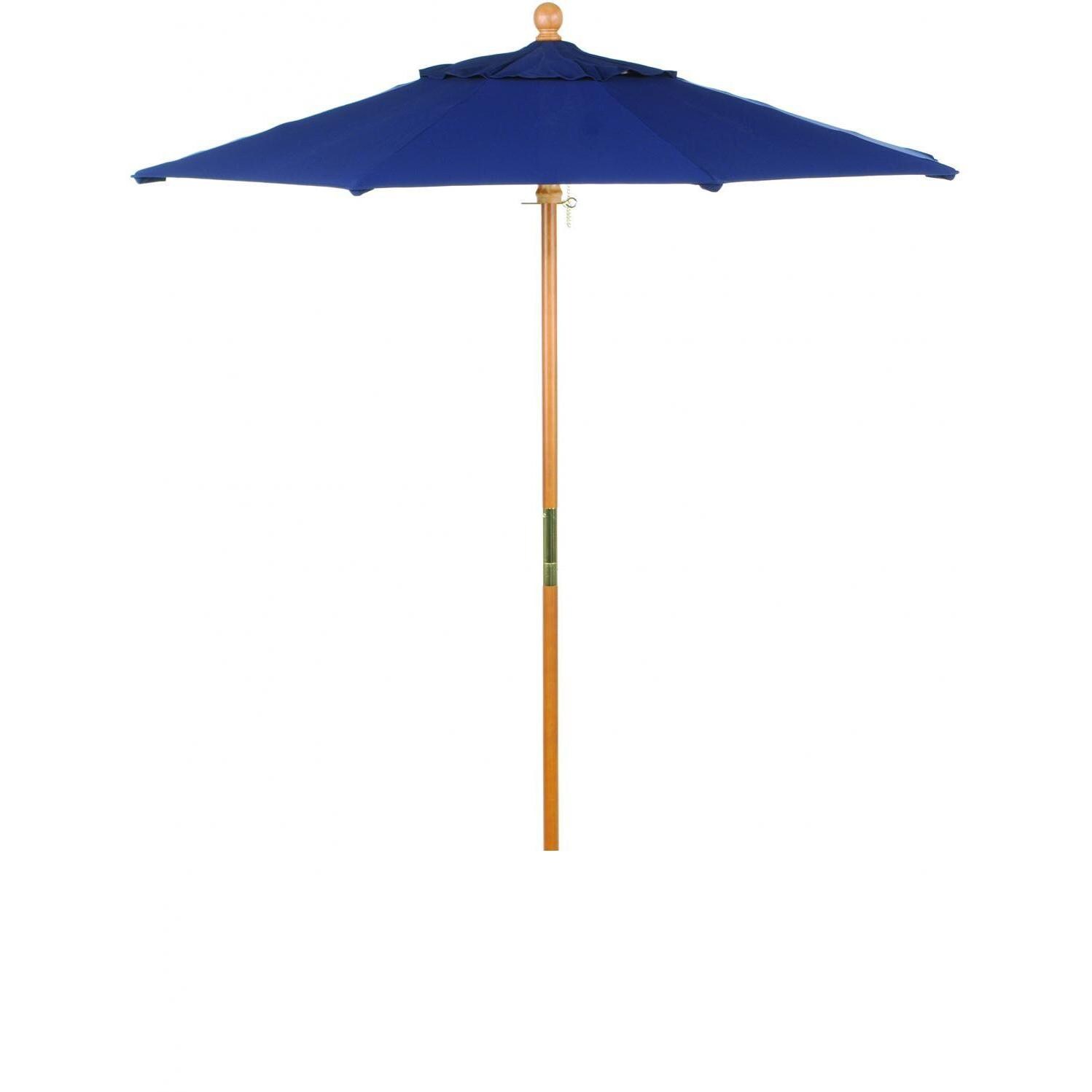 Oxford Garden 6-Ft Market Umbrella - Navy Blue thumbnail