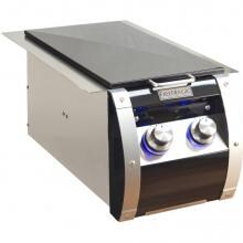 Fire Magic Echelon Black Diamond Natural Gas Built-In Double Side Burner - 32814H