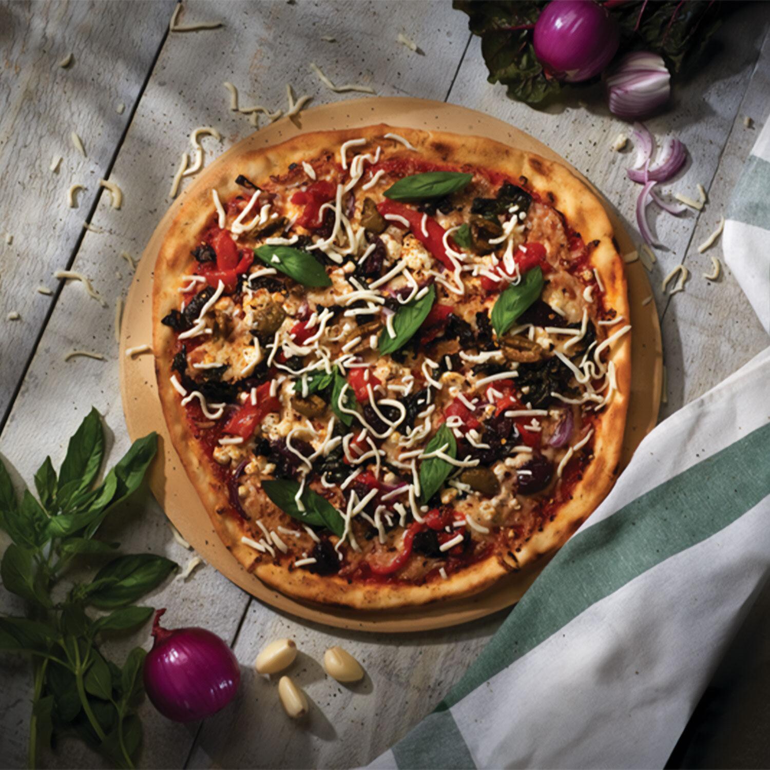 Napoleon 70084 Premium Pizza Stone - Pizza - Lifestyle thumbnail