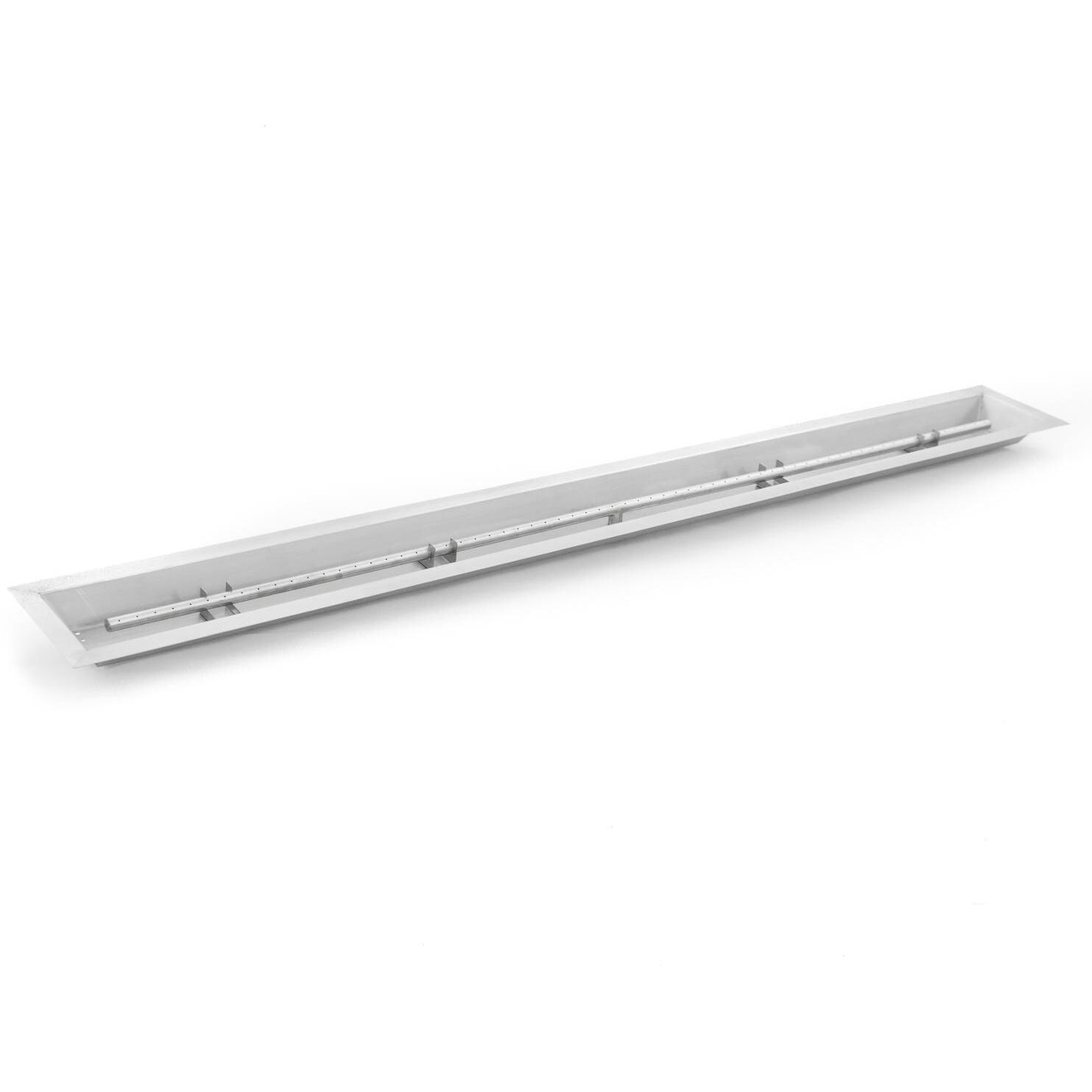 BBQGuys Signature 72-Inch Linear Drop-In Pan With 67-Inch Natural Gas T-Burner