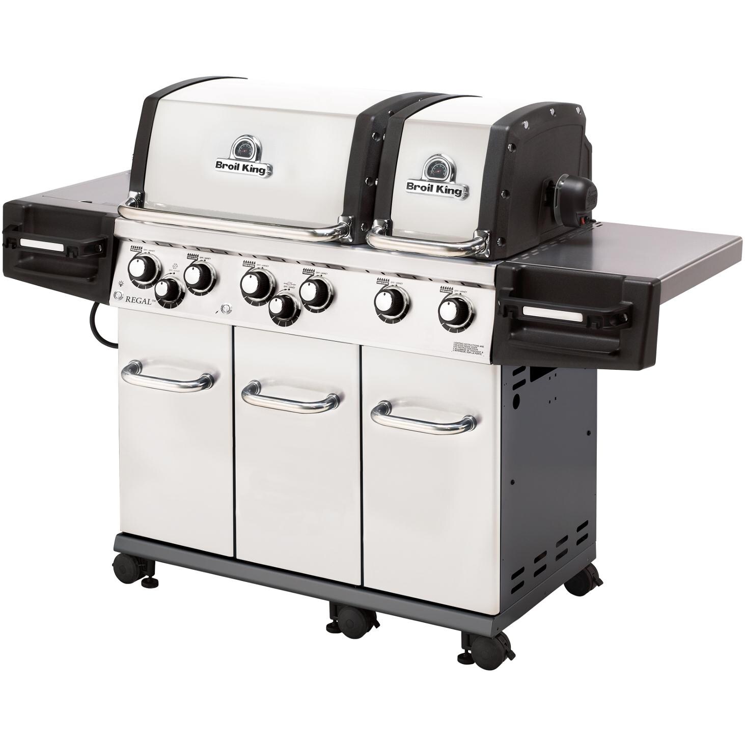 Broil King Regal XLS Pro 6-Burner Freestanding Gas Grill - Angled View thumbnail