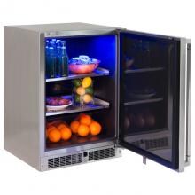 Lynx 24-Inch 5.3 Cu. Ft. Right Hinge Outdoor Rated Compact Refrigerator - LM24REFR image